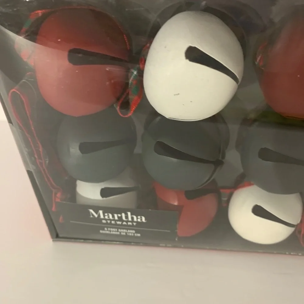 Martha Stewart Christmas Garland Jingle Bells